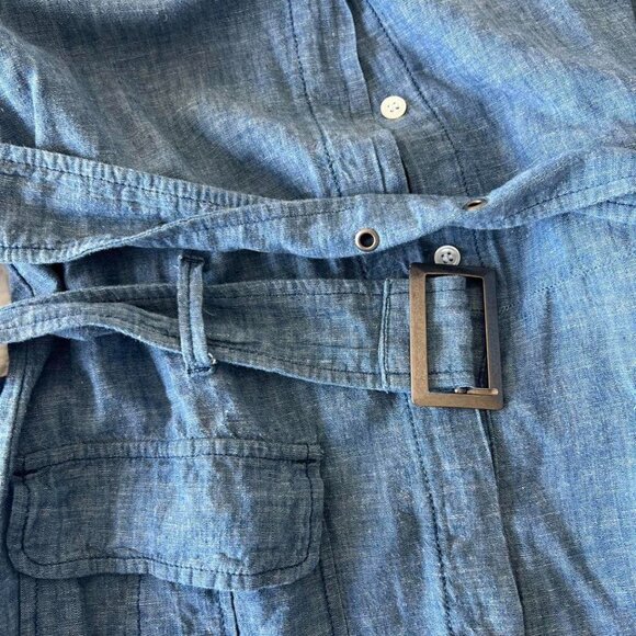 FRAME Denim Belted Romper – Size XS - Picture 2 of 4